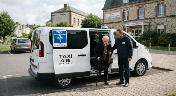 Transport médical dans l'Oise : choisissez votre taxi conventionné